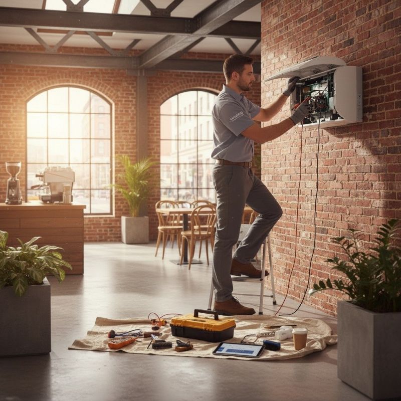 Ductless Ac Installation detail